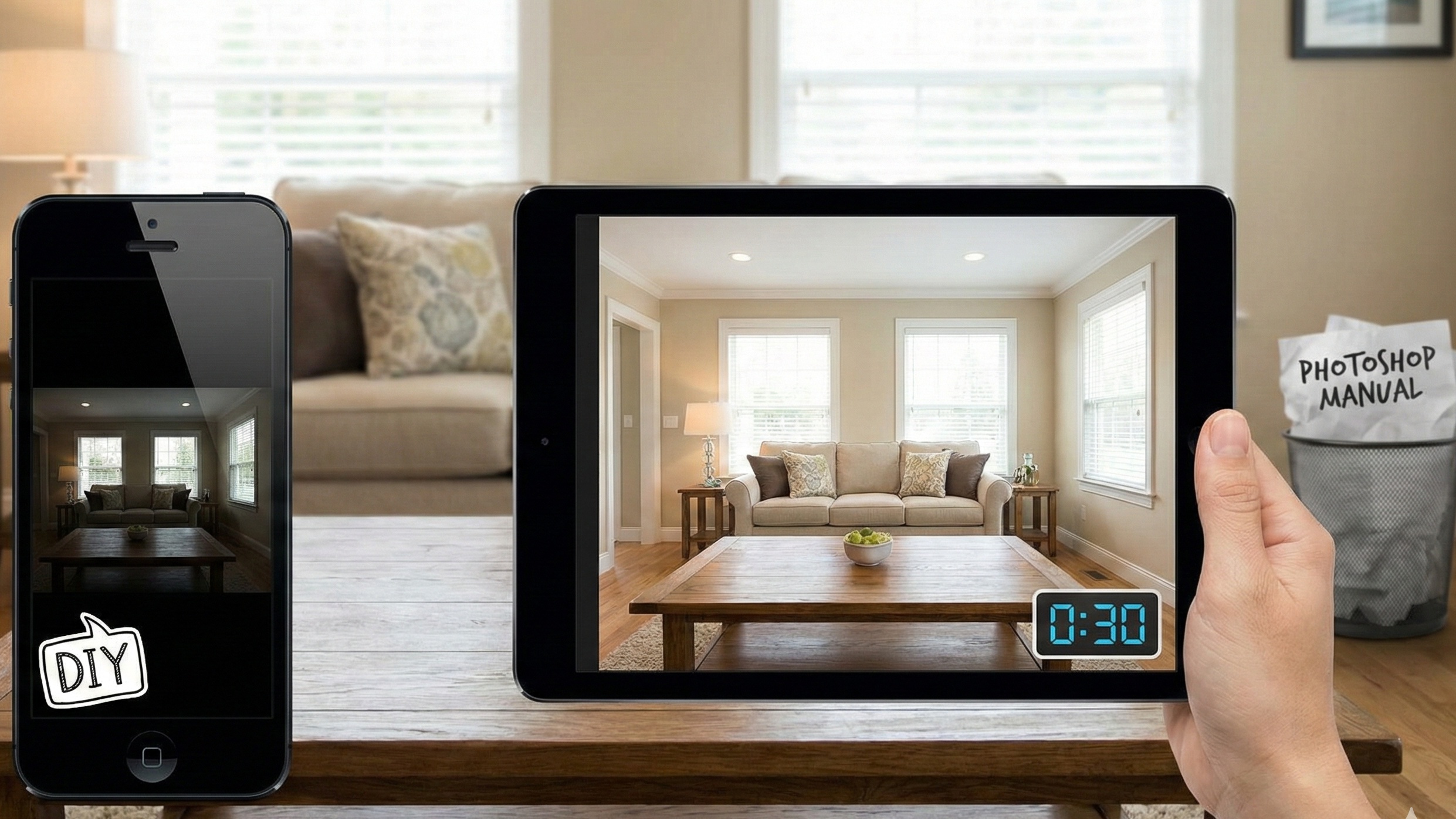 DIY is Dead: How to Fix Your Listing Photos in 30 Seconds Without Photoshop