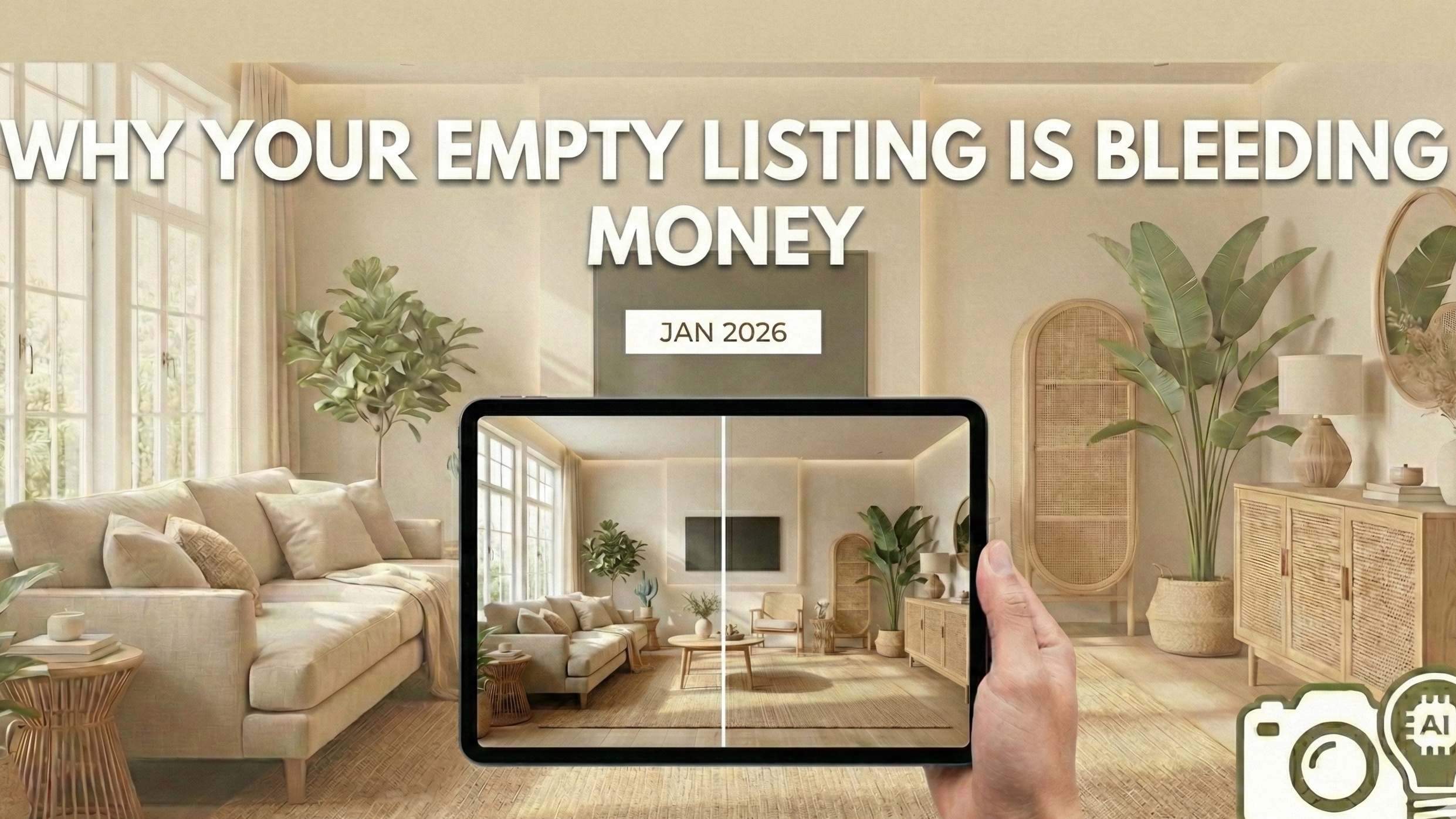 Why Your Empty Listing is Bleeding Money (And How to Stop It)