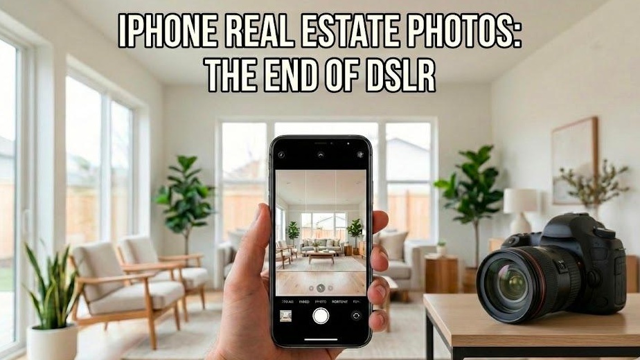 The Death of the DSLR: How to Take Professional Real Estate Photos with Your iPhone