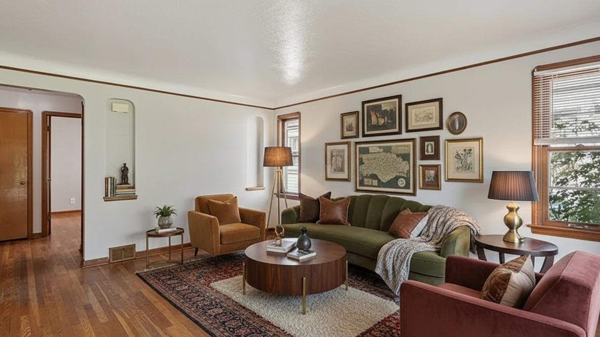 After - AI staged room